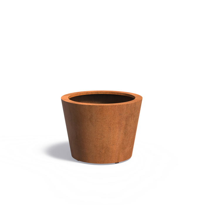 Cortenstahl Pflanzkübel CONIC | ø 80 x 60 cm