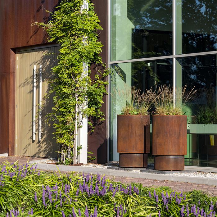 EXTEND Pflanzkübel aus Cortenstahl | ø 100 x 75 cm