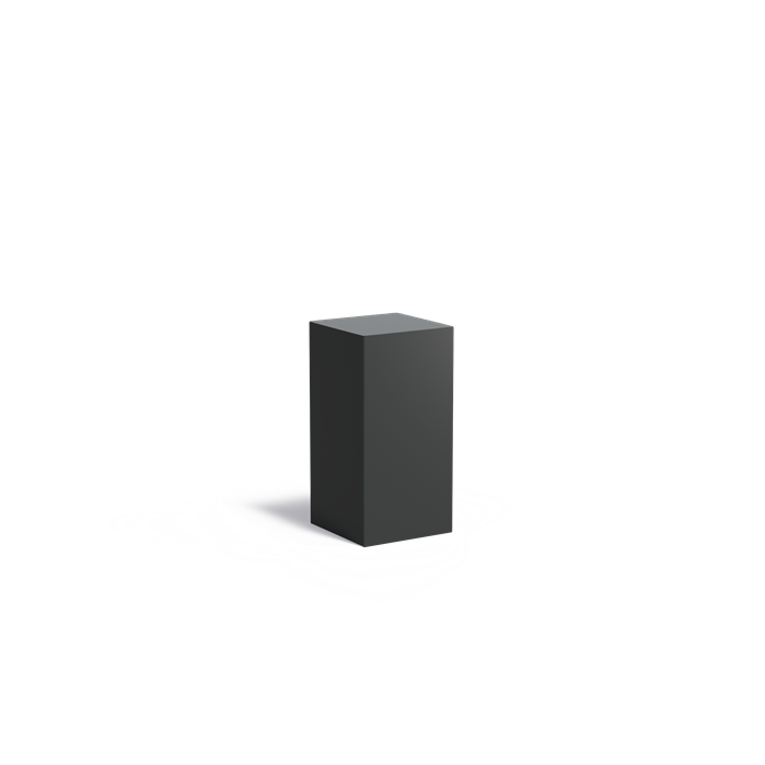 Aluminium Sockel | 40 x 40 x 80 cm