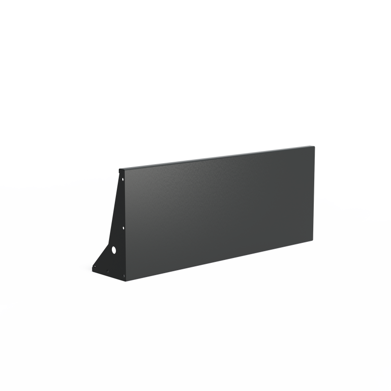 Gecoat stalen keerwand 150 x 30 x 60 cm – recht, smalle bovenrand