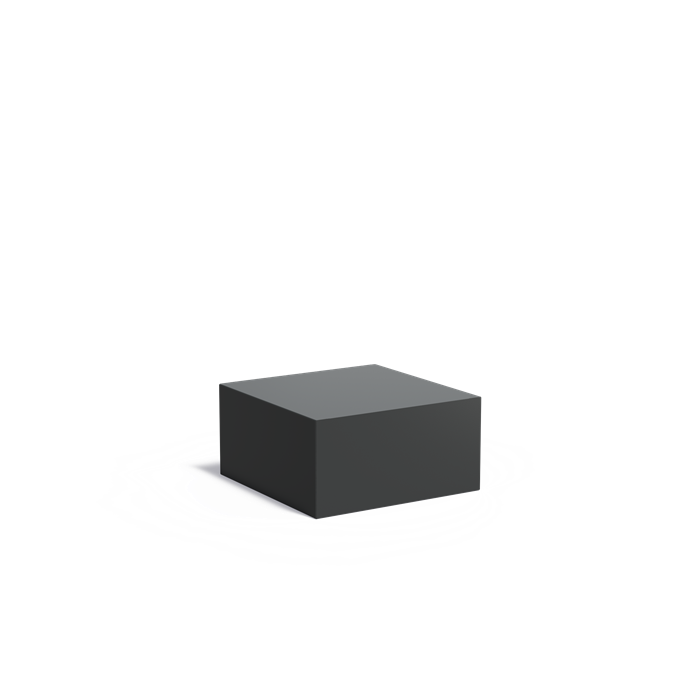 Aluminium Sockel | 80 x 80 x 40 cm