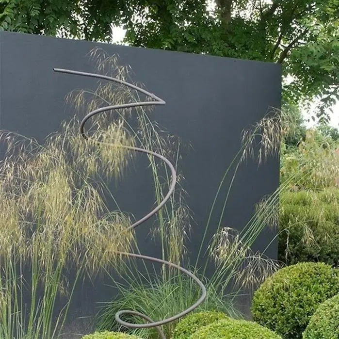 Adezz aluminium tuinmuur antraciet