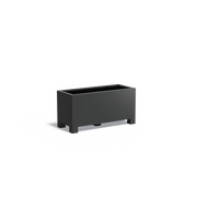 Aluminium plantenbak met poten AFP22.2