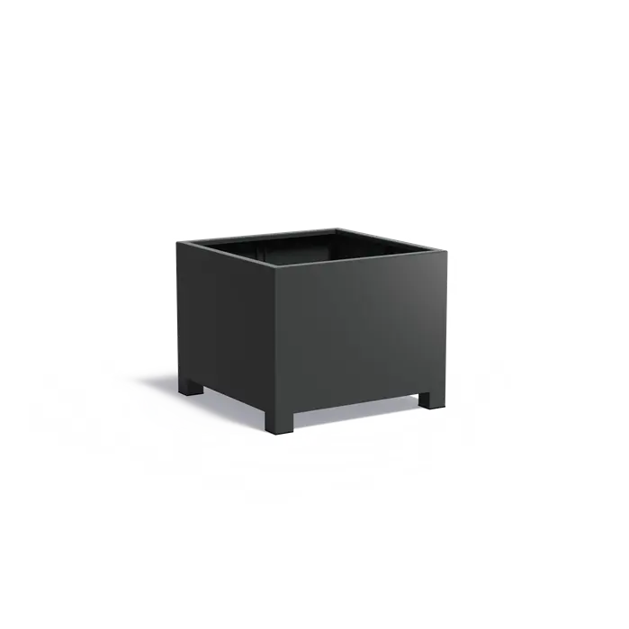 Aluminium plantenbak met poten AFP5.1