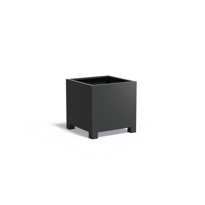 Aluminium plantenbak met poten AFP6.1