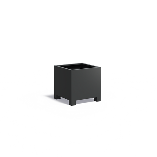 Aluminium plantenbak met poten AFP7