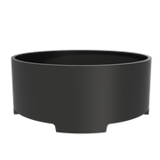 Aluminium  plantenbak met poten AMP1.1