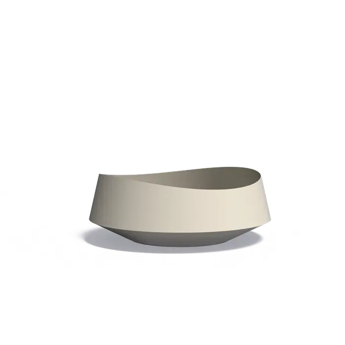 Aluminium Pflanzgefäß VELIS | ø 120 x 45 cm