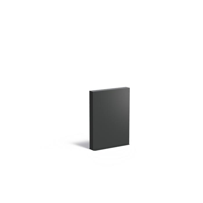 Aluminium tuinmuur AW5.1