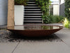 Adezz waterschaal van corten