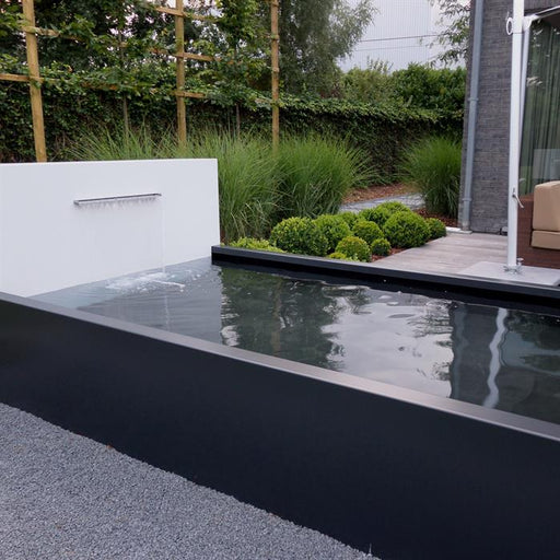 Adezz aluminium vijver met vijverwand