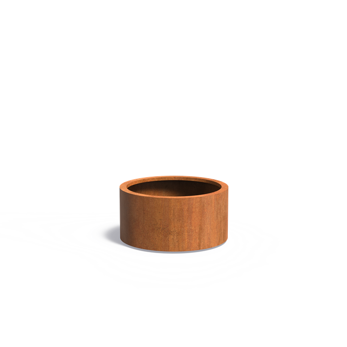 Cortenstahl Pflanzkübel CIRCUM | ø 80 x 40 cm