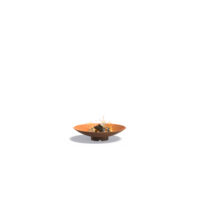 HALO Feuerschale aus Cortenstahl | ø 60 x 14 cm