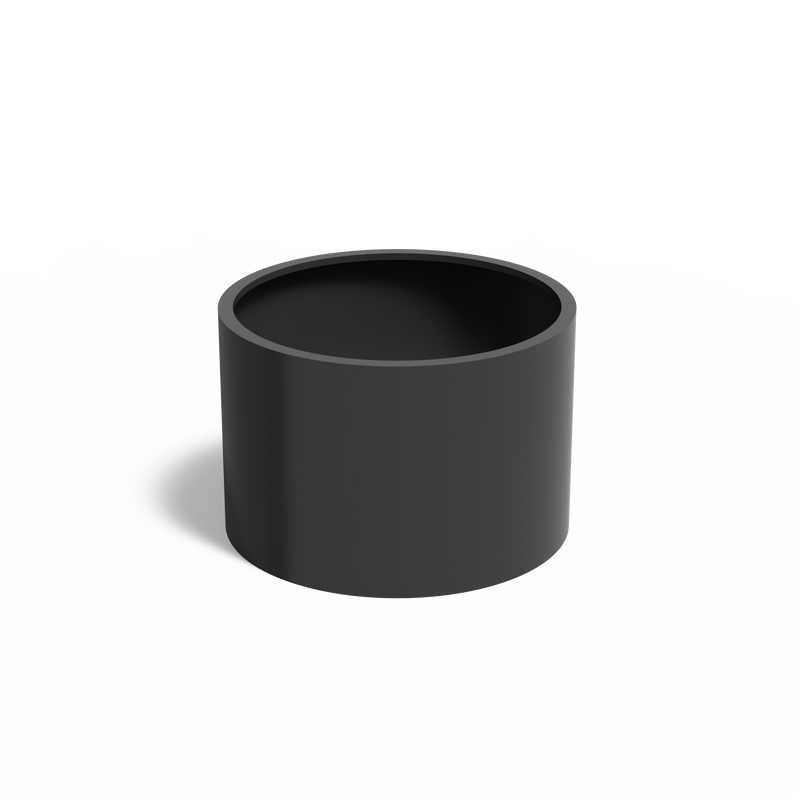CIRCUM aluminium plantenbak rond ø120x80 cm zonder bodem