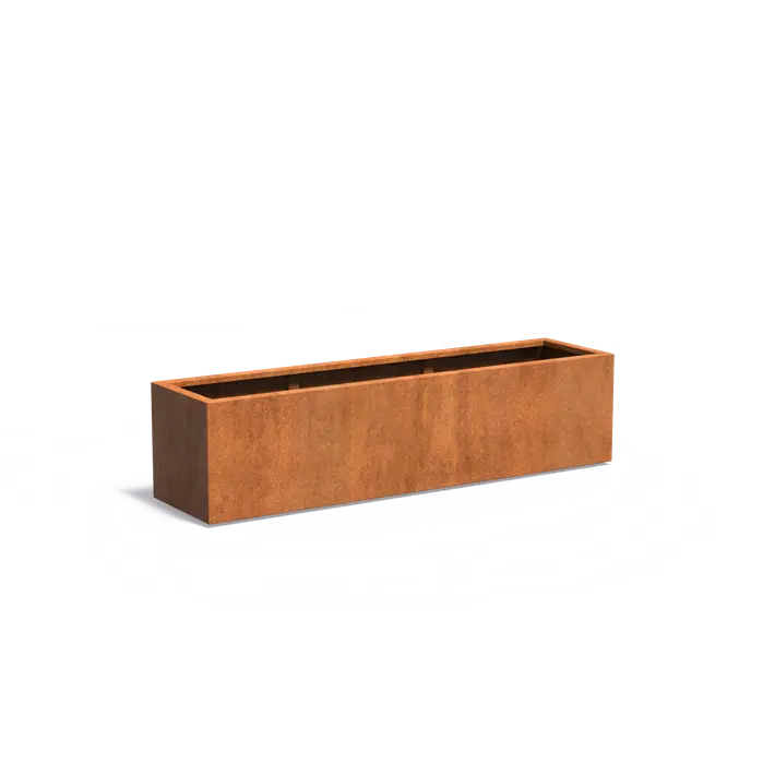 Carrez plantenbak corten CA23