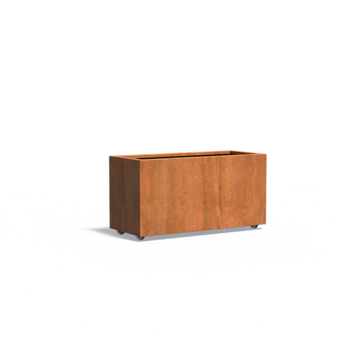 Carrez corten met wielen CAWL22.2