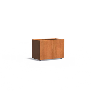 Carrez corten met wielen CAWL22.3