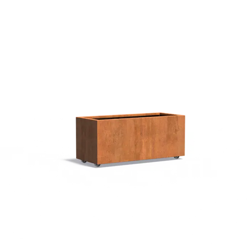 Carrez corten met wielen CAWL23.2