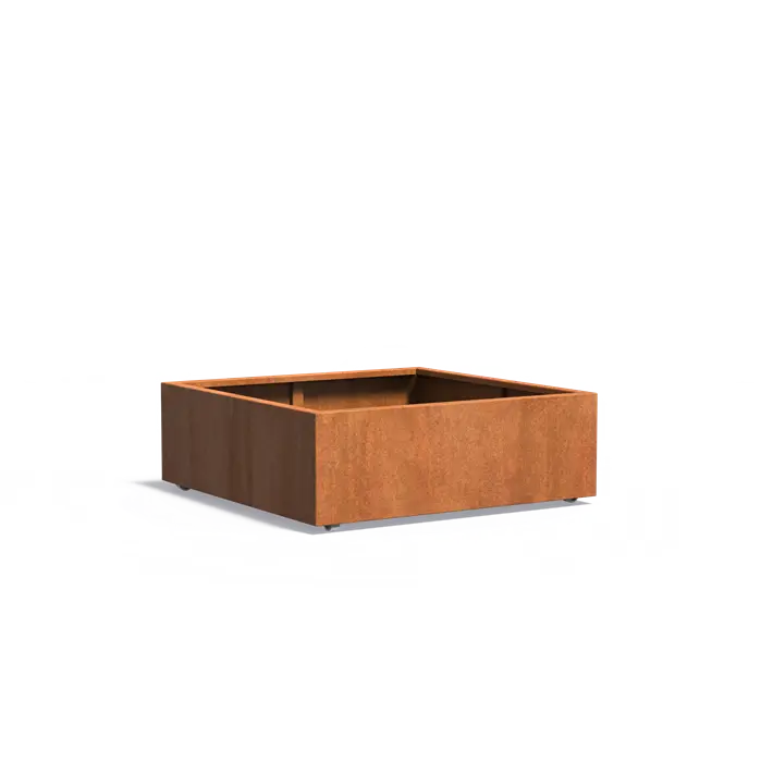 Carrez corten met wielen CAWL4.3