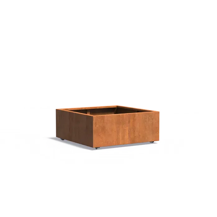 Carrez corten met wielen CAWL5.3