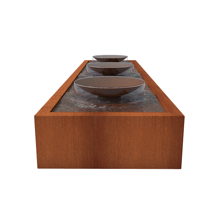 watertafel cortenstaal CBS3