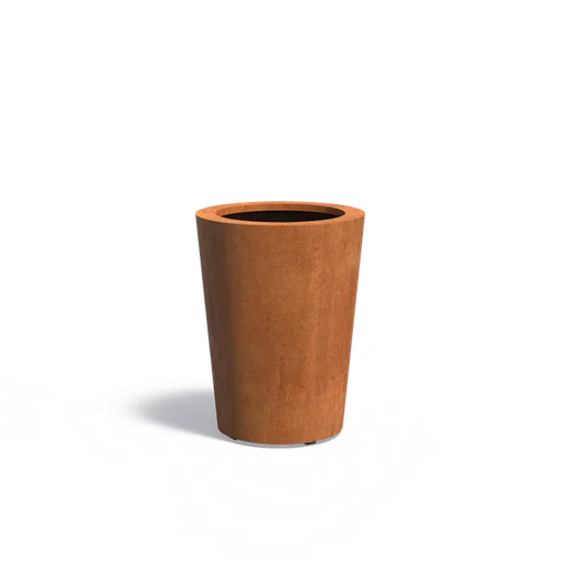 Conic planter corten CC8.1