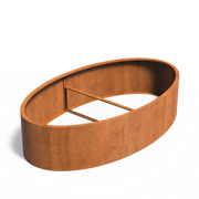 Adezz cortenstaal plantenbak Ellipse CELW1