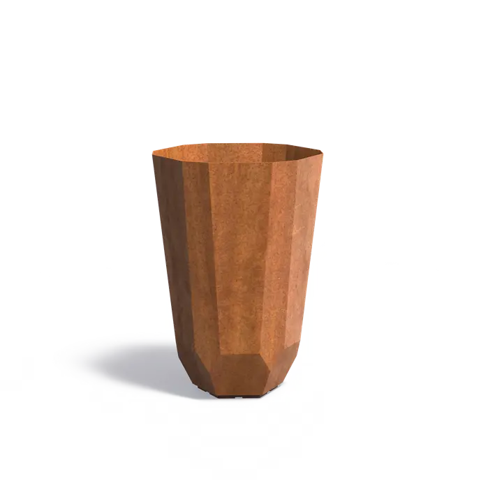 corten plantenbak Facet CFT4