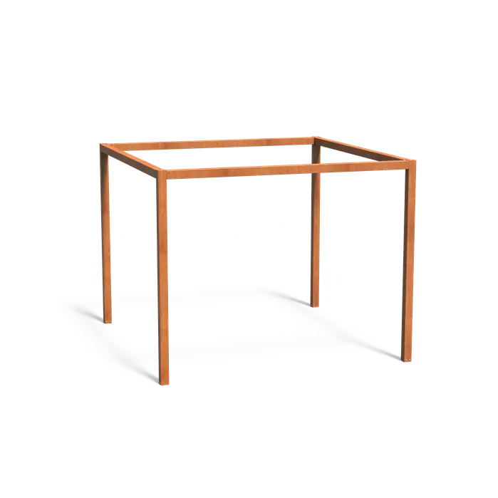 Cortenstaal pergola 320x320 cm