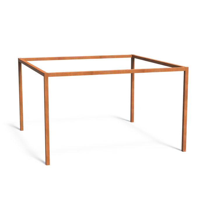 Cortenstaal pergola 420x420 cm