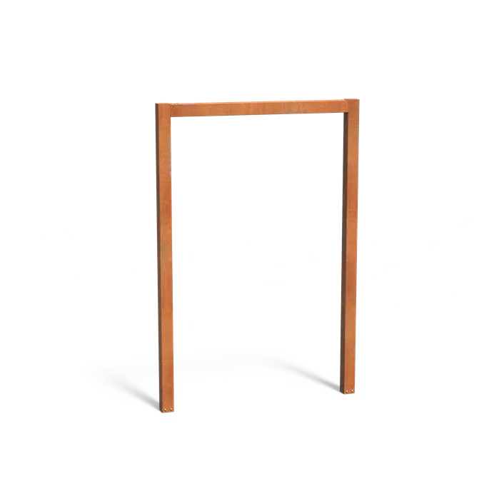 Cortenstaal U-vom pergola 1700x2500