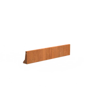 Cortenstaal keerwand smal 200 x 30