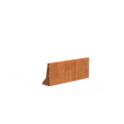 Corten keerwand recht CRS.400.1000
