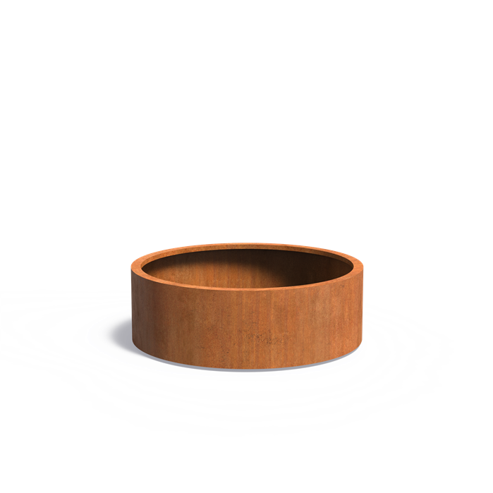 Cortenstahl Pflanzkübel CIRCUM | ø 120 x 40 cm
