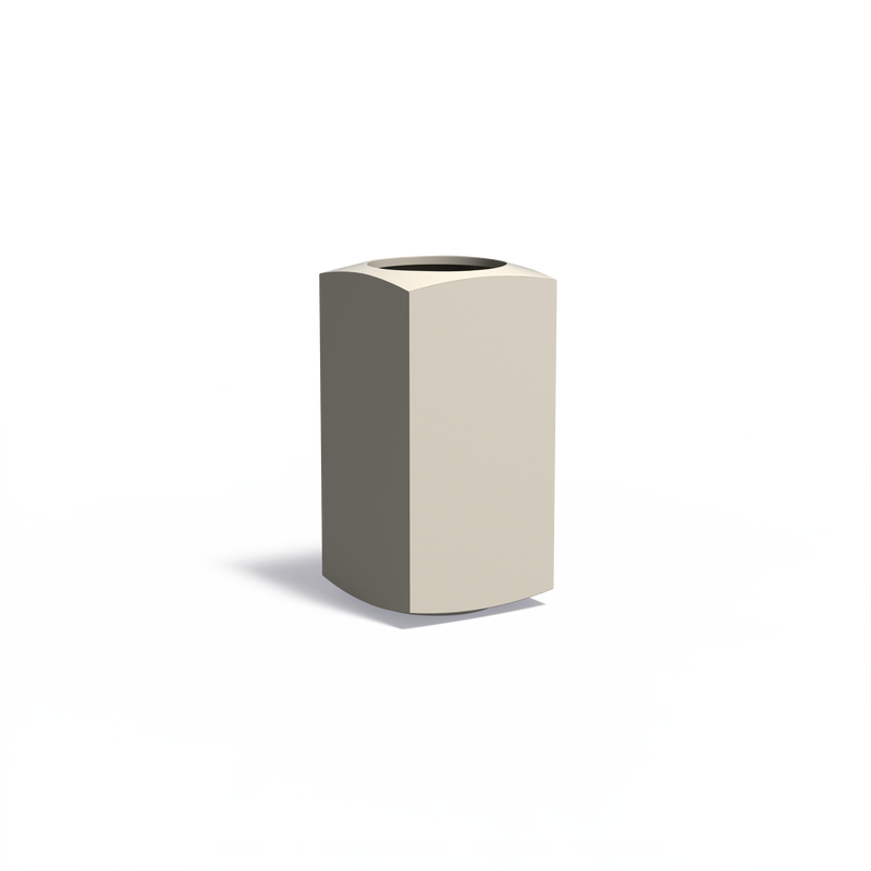 Aluminium Pflanzgefäß NOOA | 50 x 50 x 100 cm
