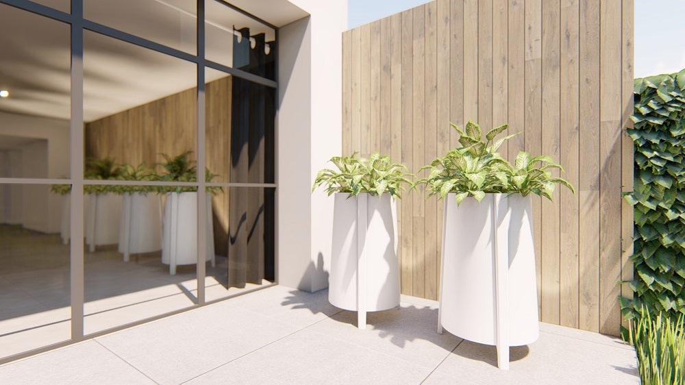 Aluminium  planter Botan