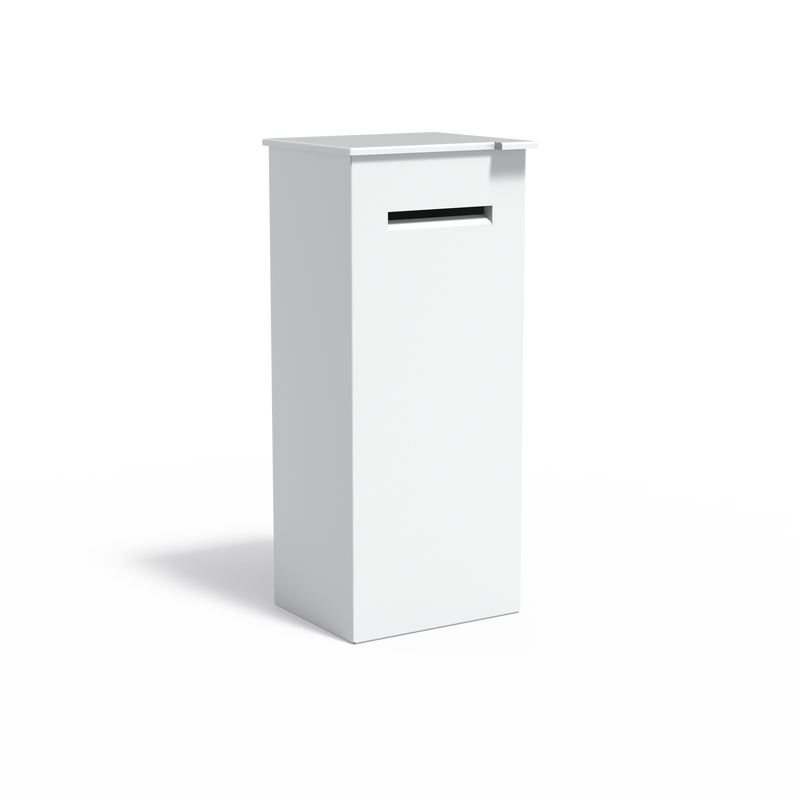Aluminium pakketbrievenbus CASE 51 x 45 x 120 cm