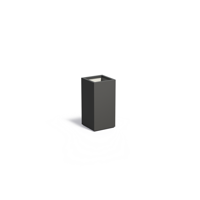 Polyester Pflanzkübel Carrez | 40 x 40 x 80 cm