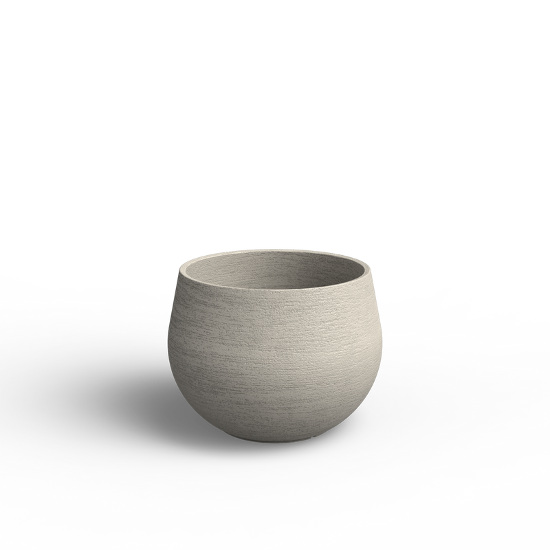 KIVO runder Stonecore-Pflanzkübel Ø80 x 60 cm mit Boden