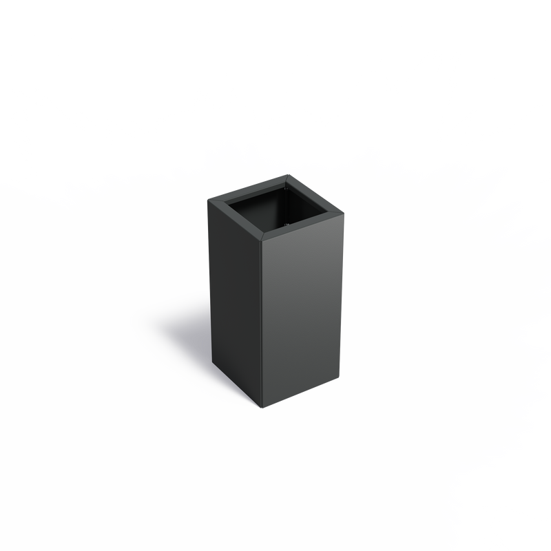 CARREZ Connect Pflanzkübel ohne Boden – pulverbeschichtet | 40 x 40 x 80 cm