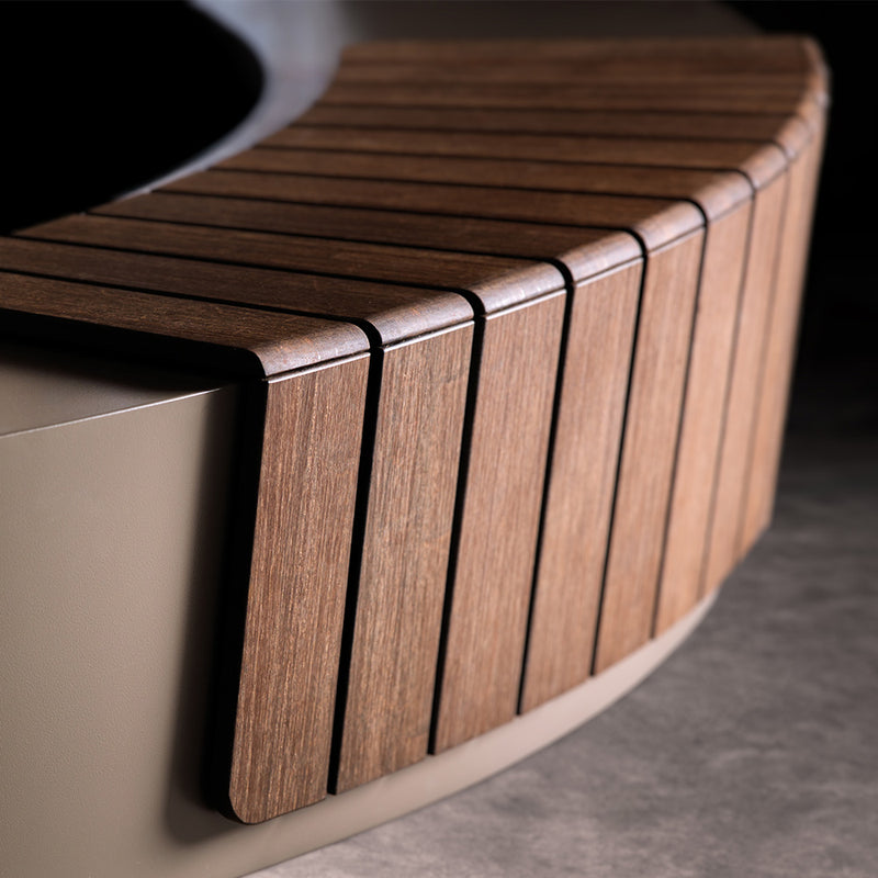 Innenbogen | 100 x 100 x 20 cm | Corten