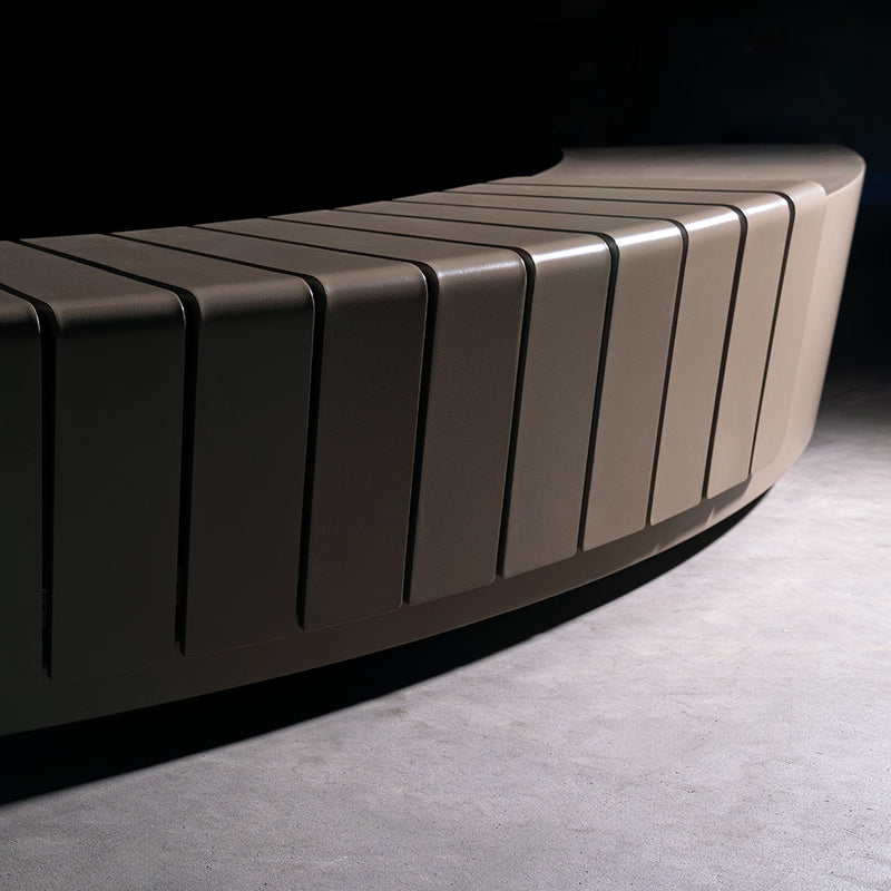 Aluminium zitting REVERT 51,6 x 42,3 x 35,3 cm