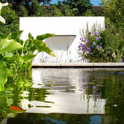 Adezz vijverwand wit met waterval 