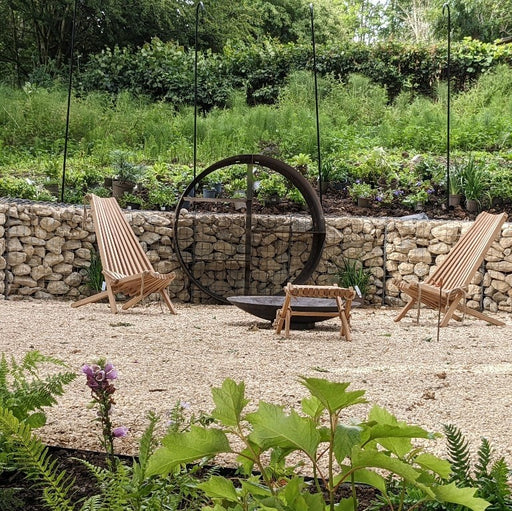 cortenstaal houtsopslag ronde 1