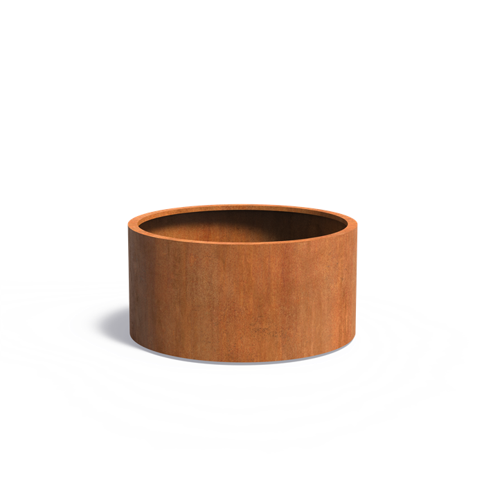 Cortenstahl Pflanzkübel CIRCUM | ø 120 x 60 cm