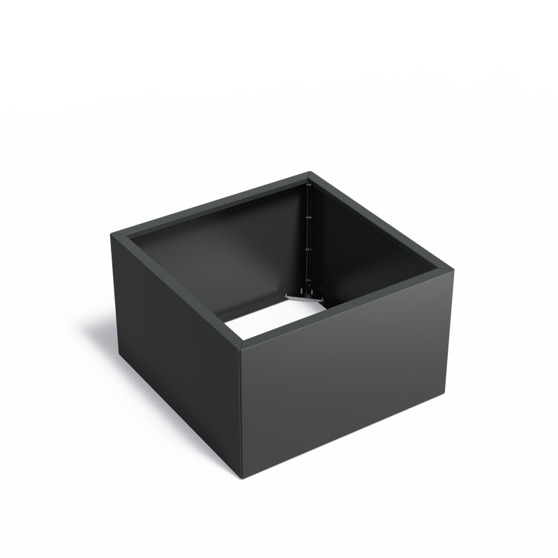 Gecoat stalen plantenbak CARREZ Connect 100 x 100 x 60 cm