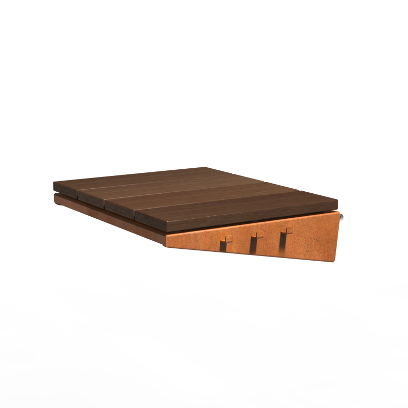 DAMM Outdoor-Küche Arbeitsplatte Bambus 40×50×13 cm