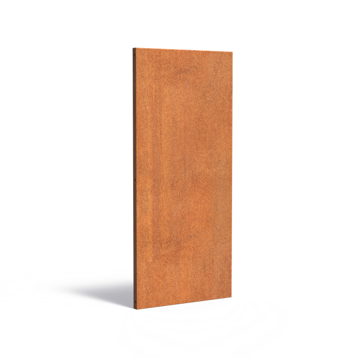Cortenstahl Sichtschutzpaneel BASIC (CPB3) | 80 x 5 x 180 cm 