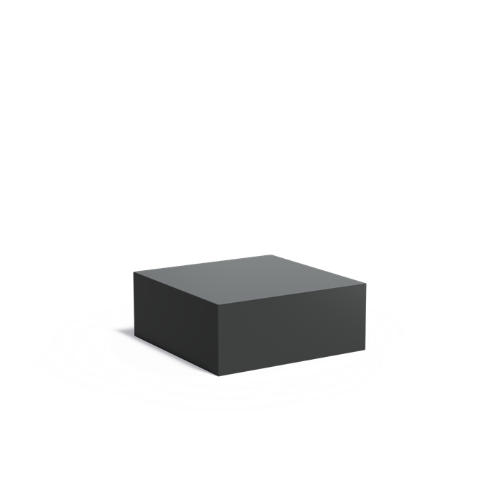 Aluminium Sockel | 100 x 100 x 40 cm