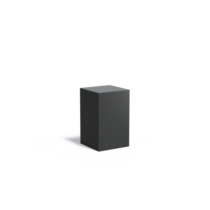 Aluminium Sockel | 50 x 50 x 80 cm